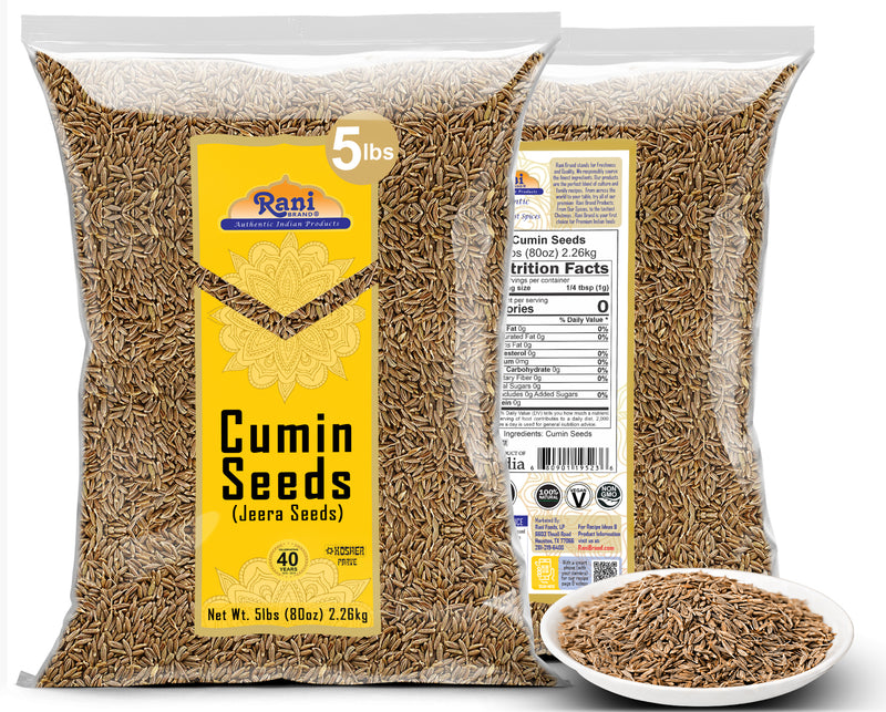 Rani Cumin Seeds Poly {5 Sizes Available}
