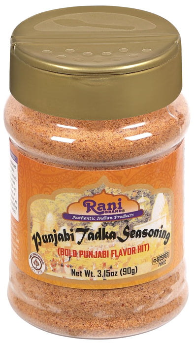 Rani Punjabi Tadka Seasoning (Bold Punjabi Flavor Hit) 3.15oz (90g) PET Jar ~ Shaker Top | All Natural | Vegan | Gluten Friendly | NON-GMO | Indian Origin