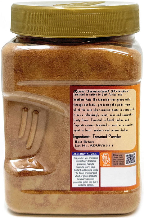 Rani Tamarind Powder (Imli) 20oz (1.25lbs) 567g PET Jar ~ All Natural| No Added Sugar/Salt | Vegan | Gluten Friendly | Kosher | NON-GMO | Indian Origin