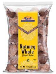 Rani Nutmeg (Jaiphul) Whole Spice, 21-23 Pieces 3.5oz