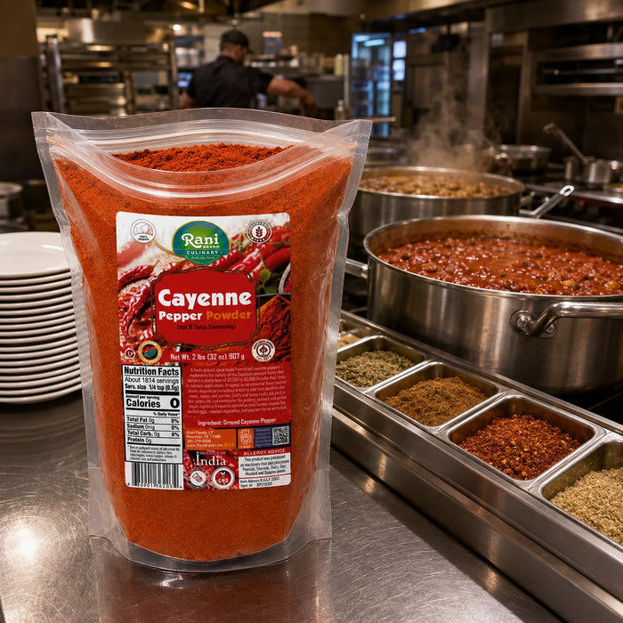 Rani Cayenne Pepper Powder (Hot & Spicy Seasoning) 32oz (2lbs) 908g ~ All Natural | Gluten Free | NON-GMO | Kosher | Vegan | Product of India
