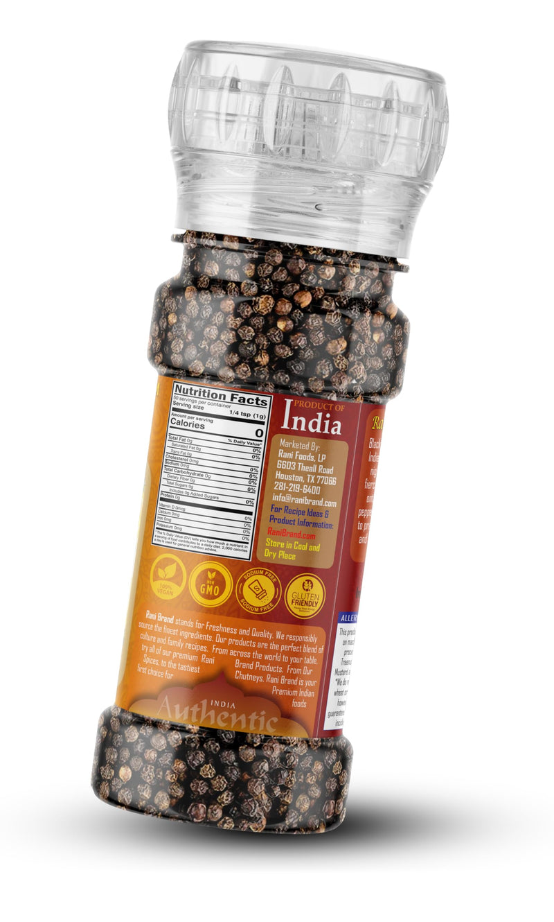 Rani Black Pepper Whole MG-1 {10 Sizes Available}