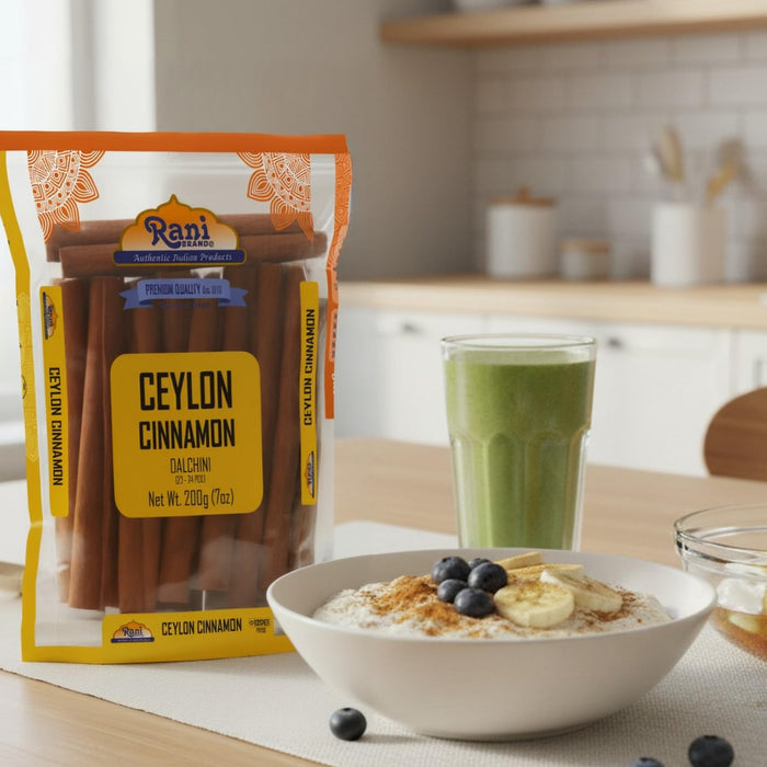 Rani Ceylon Cinnamon Sticks 7oz (200g) ~ 20-24 Sticks 5 Inches in Length, True Ceylon Cinnamon (Not Cassia) ~ All Natural | Vegan | No Colors | Gluten Friendly | NON-GMO | Indian Origin