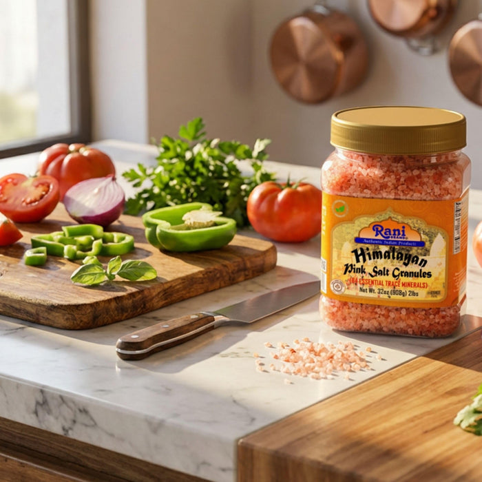 Rani Himalayan Pink Salt Granules {8 Sizes Available}