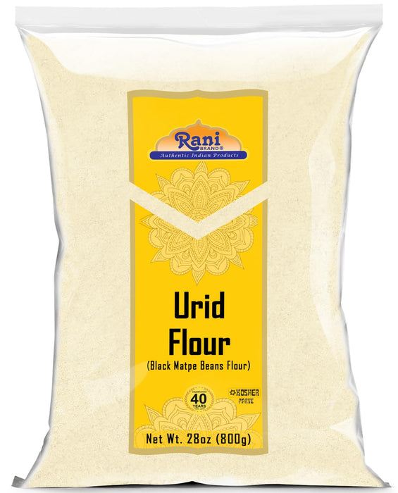 Rani Urid/Urad Flour (Black Matpe Beans Flour) 28oz (1.75lbs) 800g ~ All Natural | Vegan | Gluten Friendly | NON-GMO | Kosher | Indian Origin