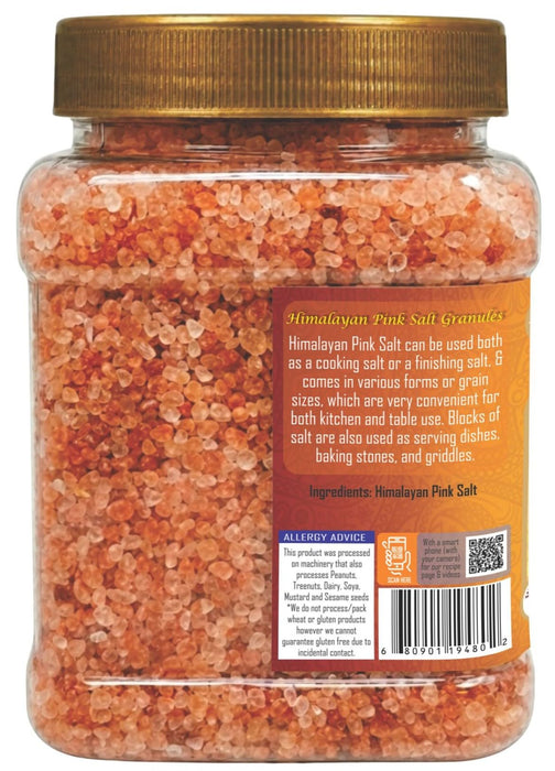 Rani Himalayan Pink Salt Granules {8 Sizes Available}