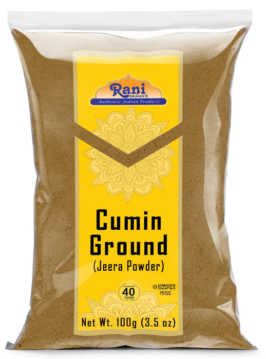 Rani Cumin (Jeera) Powder Spice 100g (3.5oz) ~ All Natural | Vegan | Gluten Friendly | NON-GMO | Indian Origin