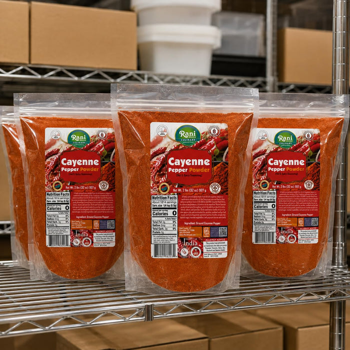 Rani Cayenne Pepper Powder (Hot & Spicy Seasoning) 32oz (2lbs) 908g ~ All Natural | Gluten Free | NON-GMO | Kosher | Vegan | Product of India