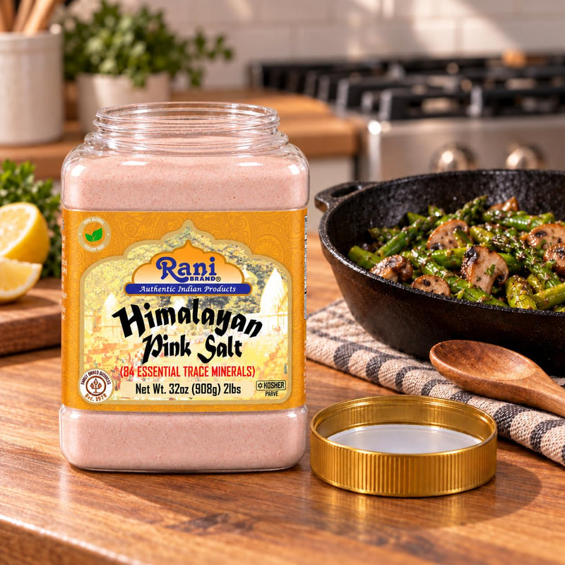 Rani Himalayan Pink Salt Granules {8 Sizes Available}