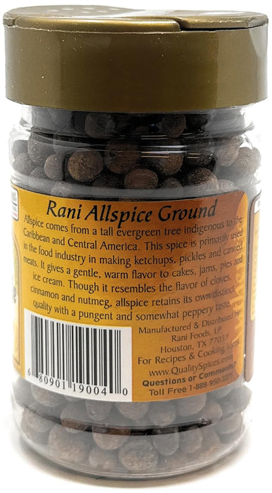 Rani All Spice Whole, Spice 3oz (85g) PET Jar ~ All Natural | Vegan | Gluten Friendly | NON-GMO