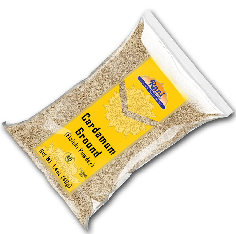 Rani Cardamom (Elachi) Ground, Powder Indian Spice 1.4oz (40g) ~ All Natural | No Color added | Gluten Friendly | Vegan | NON-GMO | Kosher | No Salt or fillers