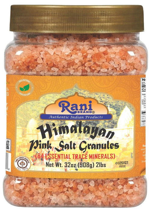 Rani Himalayan Pink Salt Granules {8 Sizes Available}