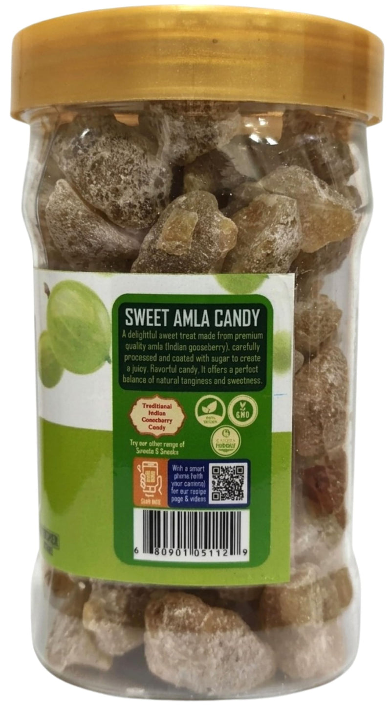 Rani Sweet Amla Candy 8.8oz (250g) Resealable Jar, Traditional Indian Gooseberry Candy ~ All Natural | Vegan | Gluten Friendly | NON-GMO | Indian Origin | Indian Tasty Treats