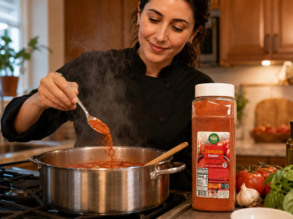 Rani Tomato Powder (Pure Dehydrated Tomato Base) 20.96oz (1.31lbs) 594g ~ Gluten Free | NON-GMO | Kosher | Vegan | Sodium Free | Product of Israel
