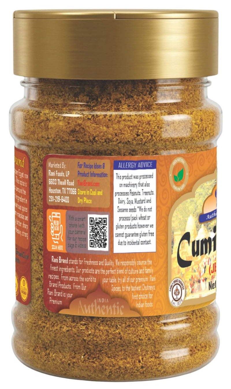 Rani Cumin (Jeera) Powder Spice 3oz (85g) ~ All Natural | Vegan | Gluten Friendly | NON-GMO | Kosher | Indian Origin