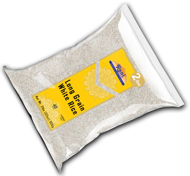 Rani Long Grain White Rice 32oz (2lbs) 908g  ~ All Natural | Gluten Friendly | Vegan | Non-GMO | Kosher | Product of USA