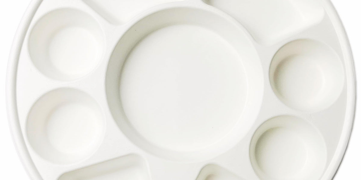 Rani 5 Compartment Square Biodegradable Divided Plates, Pack Of 125 ~ Party, Thali, Buffet | Disposable & Eco-Friendly | Heavy-Duty Sturdy Paper Bagasse | 10.24" X 8.27" X 0.91" - Walmart Supplies