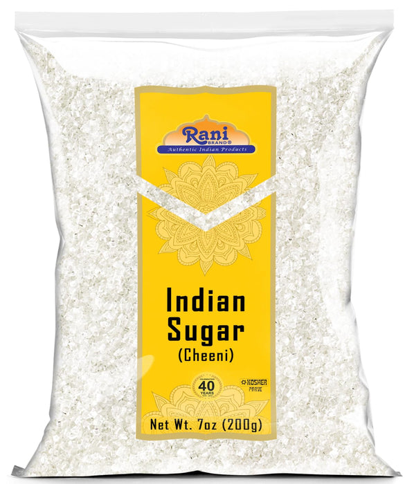 Rani Indian Sugar Khand (Khandsari) 7oz (200g) ~ All Natural | Gluten Friendly | Vegan | NON-GMO | Kosher | Indian Origin