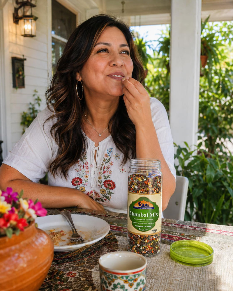 Rani Mumbai Mix (Premium Mouth Freshener) 7oz (200g) PET Jar, After meal Candy ~ Indian Tasty Treats | Vegan | Gluten Friendly | NON-GMO | Indian Origin