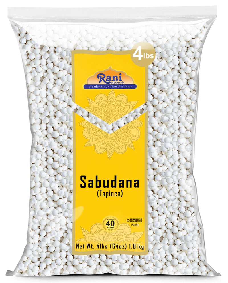 Rani Sabudana (Tapioca / Sago) Pearls 64oz
