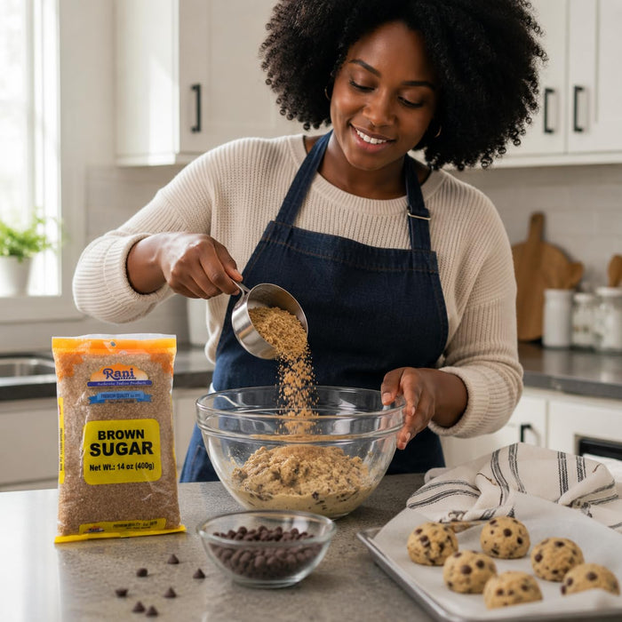 Rani Brown Sugar 14oz (400g) ~ All Natural | Gluten Friendly | Vegan | Non-GMO | Kosher | Indian Origin