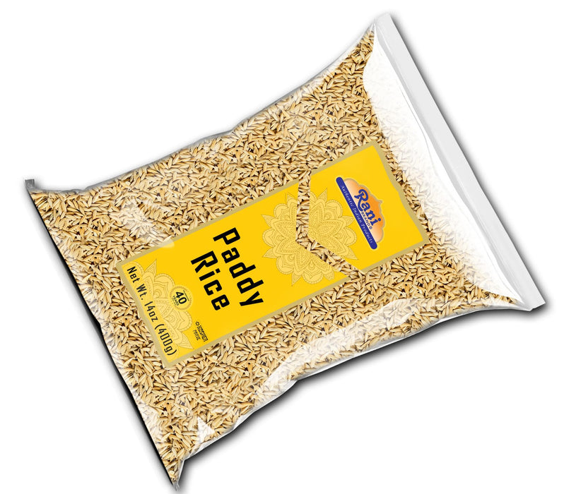 Rani Paddy Rice (Raw Unfinished Rice) 14oz (400g) ~ All Natural | Vegan | Gluten Friendly | NON-GMO | Kosher | Product of USA