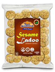 Rani Peanut Ladoo (Round Peanut Brittle Candy) 7oz
