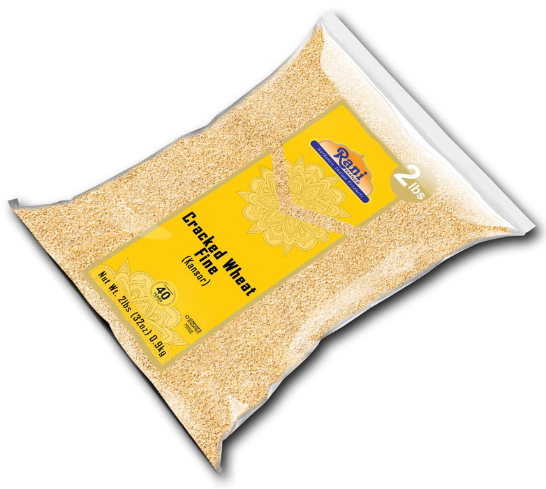Rani Cracked Wheat Fine (Kansar, Bulgur, Similar to Wheat #1) 32oz (2lbs) 907g ~ All Natural | Vegan | No Colors | NON-GMO | Kosher | Indian Origin