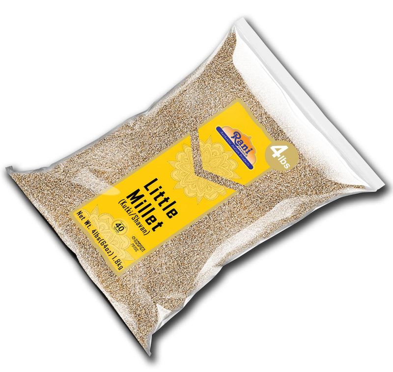 Rani Little Millet (Panicum Sumatrense) Whole Ancient Grain Seeds, 64oz (4lbs) 1.81kg~All Natural | Gluten Friendly | NON-GMO | Kosher | Vegan | Indian Origin