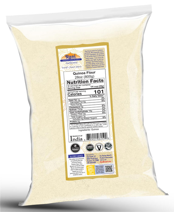 Rani Quinoa Flour 28oz (1.75lbs) 800g ~ All Natural | Vegan | Gluten Friendly | NON-GMO | Kosher | Indian Origin