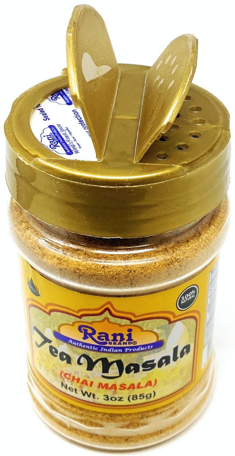 Rani Tea (Chai) Masala Indian Spice Blend 3oz (85g) PET Ja, Pack of 12 ~ All Natural | Vegan | Gluten Friendly | Salt & Sugar Free | NON-GMO | No Colors | Indian Origin