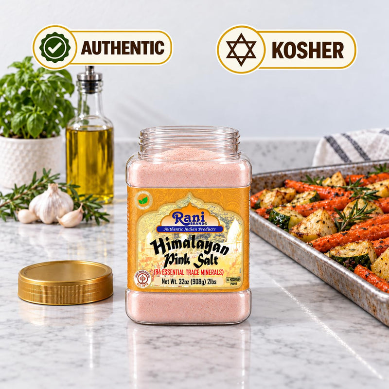 Rani Himalayan Pink Salt Granules {8 Sizes Available}