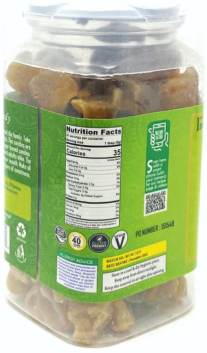 Rani Amla Candy 5.25oz (150g) Vacuum Sealed, Easy Open Top, Resealable Container ~ Indian Tasty Treats | Vegan | Gluten Friendly | NON-GMO | Indian Origin