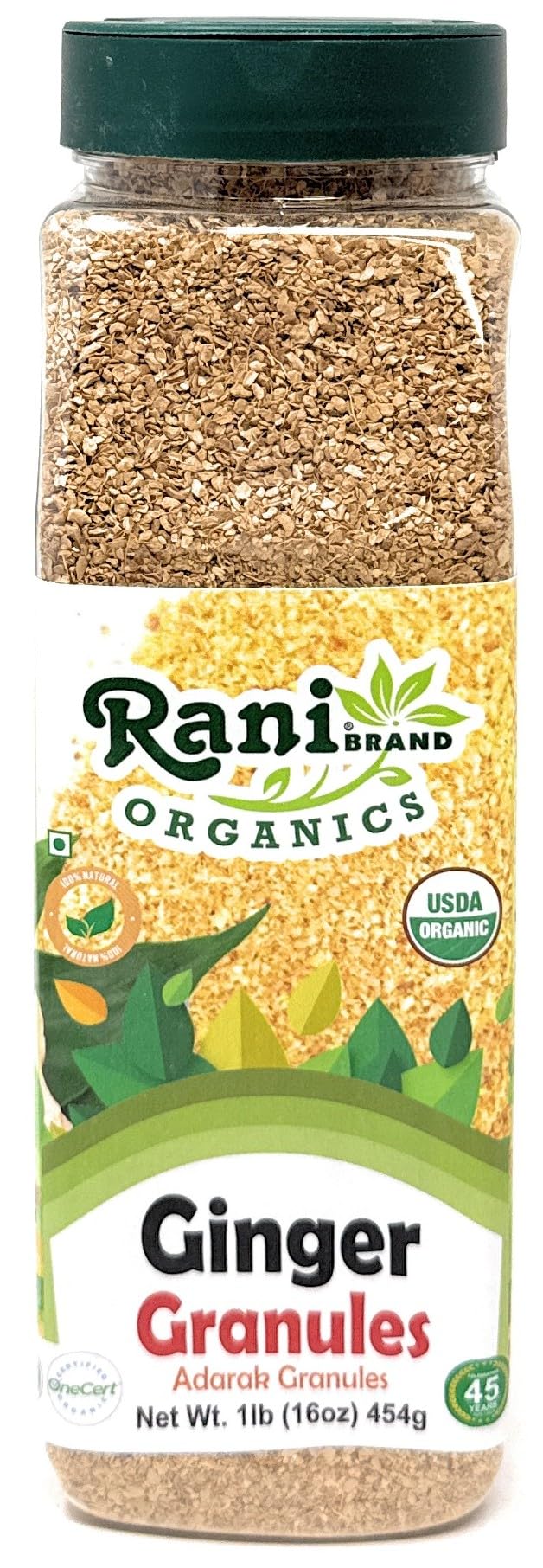 Rani Organic Granulated Ginger 16oz