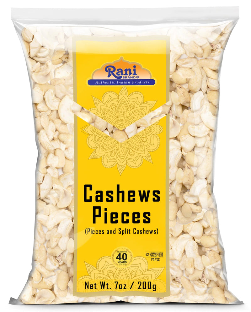 Rani Raw Cashews Halves and Pieces 7oz