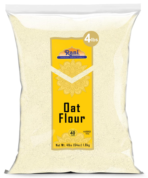 Rani Oat Flour 64oz (4lbs) 1.81kg ~ All Natural | Gluten Friendly | NON-GMO | Kosher | Vegan | Indian Origin