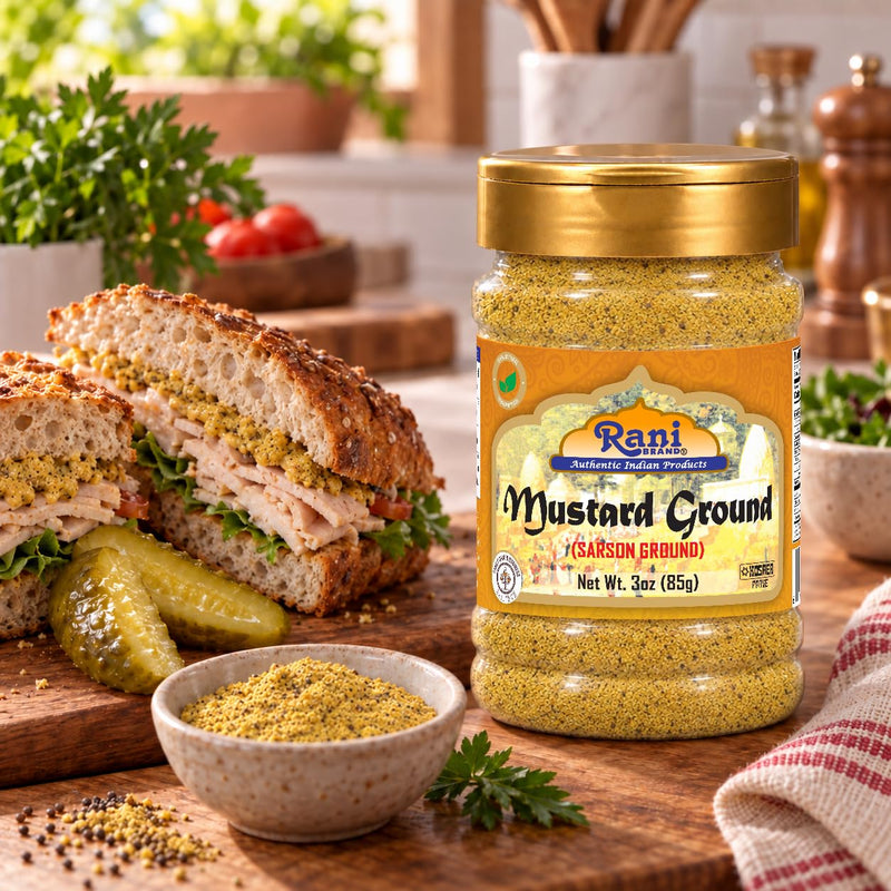 Rani Mustard Seeds Ground {2 Sizes Available}