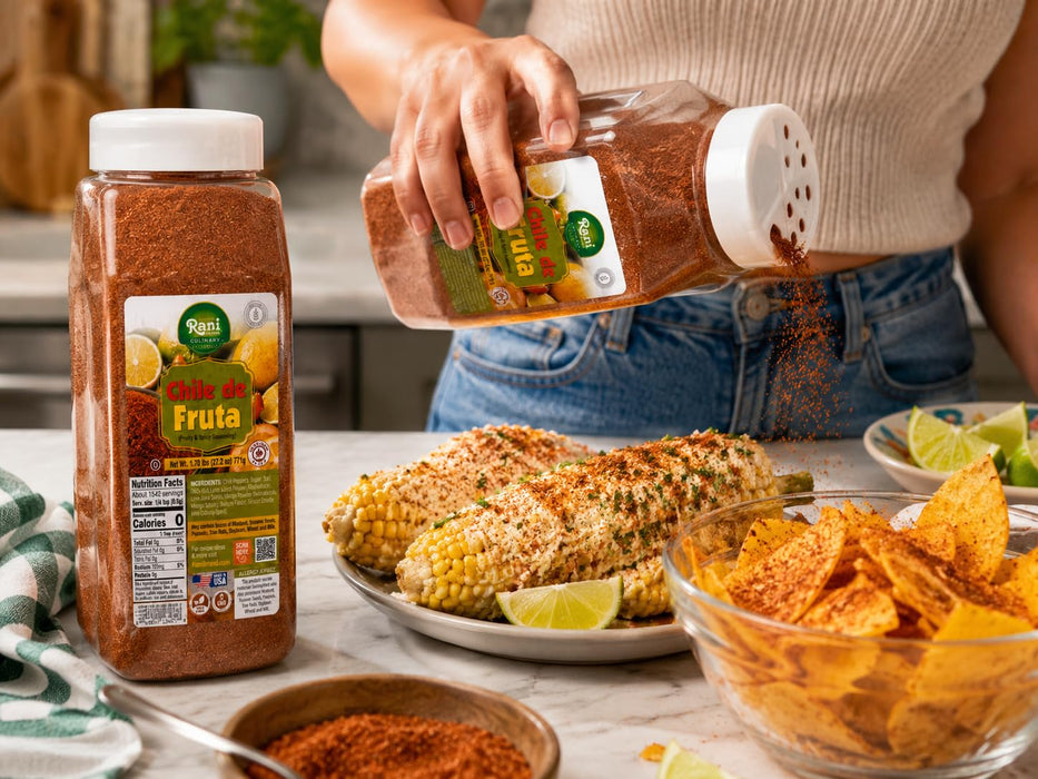 Rani Chile de Fruta (Fruity & Spicy Seasoning) 27.2oz (1.70lbs) 771g PET Jar ~ Gluten Free | NON-GMO | Kosher | Vegan | Sodium Free | Product of USA