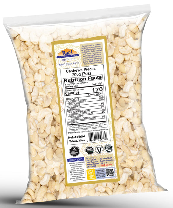 Rani Cashews Pieces {5 Sizes Available}