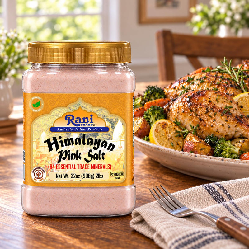 Rani Himalayan Pink Salt Granules {8 Sizes Available}