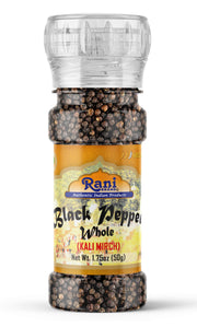 Rani Black Pepper Whole (Peppercorns), Premium 1.8oz
