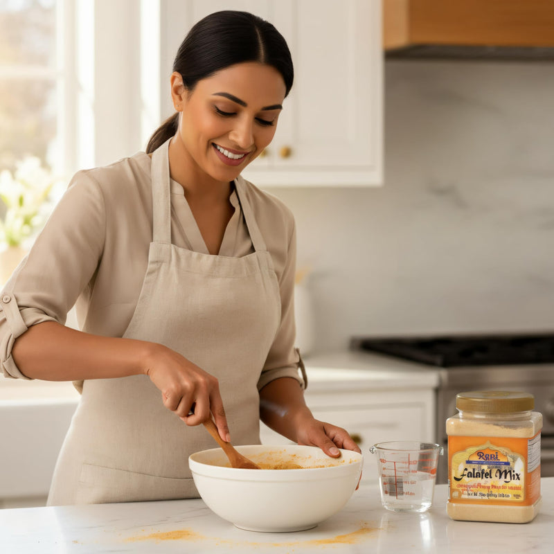 Rani Falafel Mix (Chickpeas & Spices Blend for Falafel) 20oz (1.25lbs) 567g PET Jar ~ Gluten Friendly | NON-GMO | Kosher | Product of USA