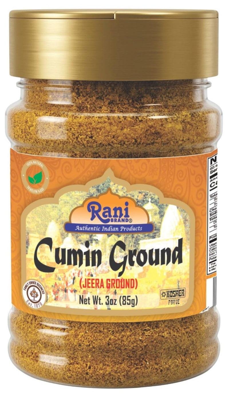 Rani Cumin (Jeera) Powder Spice 3oz (85g) ~ All Natural | Vegan | Gluten Friendly | NON-GMO | Kosher | Indian Origin
