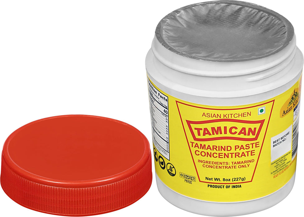 Asian Kitchen Tamarind Concentrate 8oz (227g) PET Jar ~ Gluten Free | No Added Sugar | All Natural | Vegan | NON-GMO | Kosher | No Colors | Indian Origin