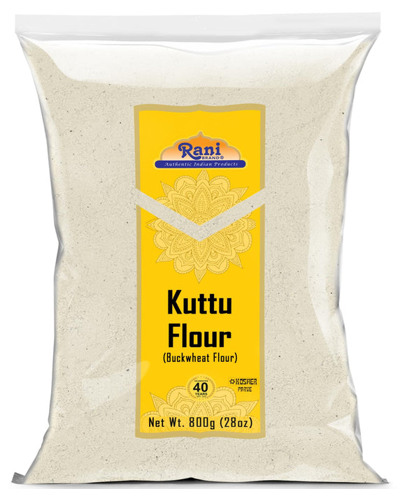 Rani Kuttu (Buckwheat) Flour 28oz (1.75lbs) 800g ~ All Natural | Gluten Friendly | NON-GMO | Kosher | Vegan | Indian Origin