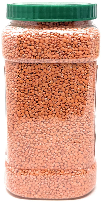 Rani Organic Masoor Gota (Football) Indian Red Lentils Skinless 64oz (4lbs) 1.81kg Bulk ~ All Natural | Gluten Friendly | NON-GMO | Kosher | Vegan | Indian Origin