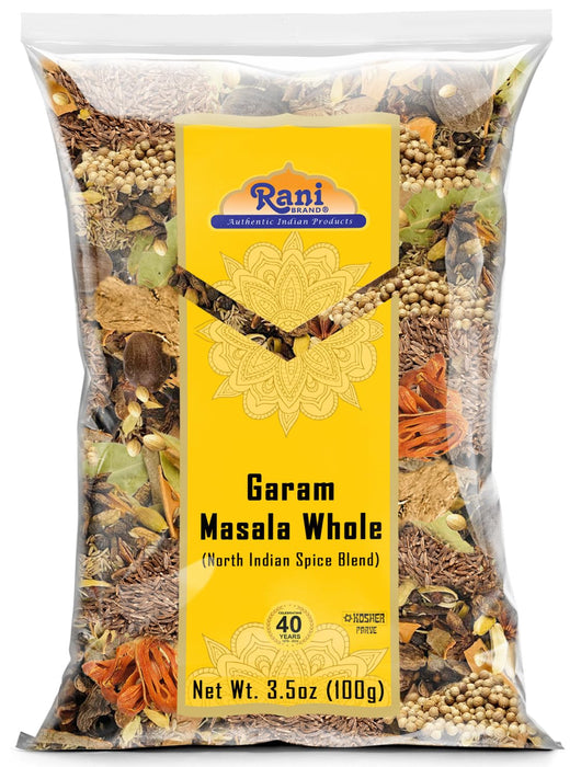 Rani Garam Masala Indian 11-Whole Spices Blend 3.5oz (100g) ~ All Natural, Salt-Free | Vegan | No Colors | Gluten Friendly | NON-GMO | Kosher | Indian Origin