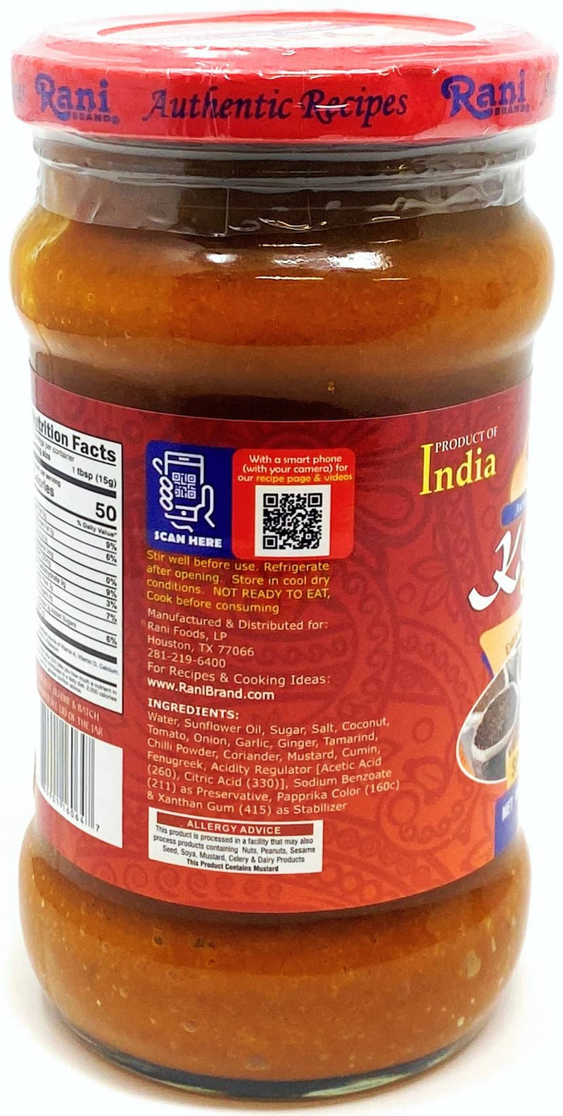 Rani Korma Curry Cooking Pastes {4 Sizes Available}