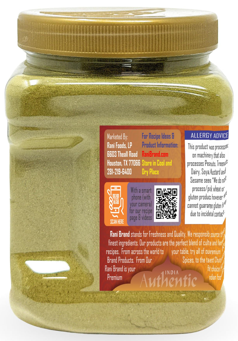 Rani Curry Leaves Powder (Kari Neem Patha) Indian Spice 12.3oz (350g) PET Jar ~ All Natural | Vegan | Gluten Friendly | NON-GMO | Indian Origin
