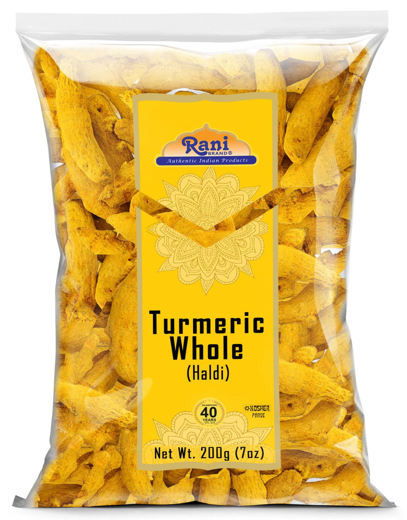 Rani Turmeric (Haldi) Root Whole Spice ~ Dried 7oz